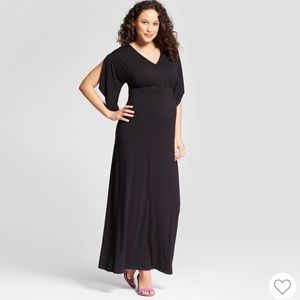 Isabella & Ingrid Maxi Black Maternity Dress🤰🏻